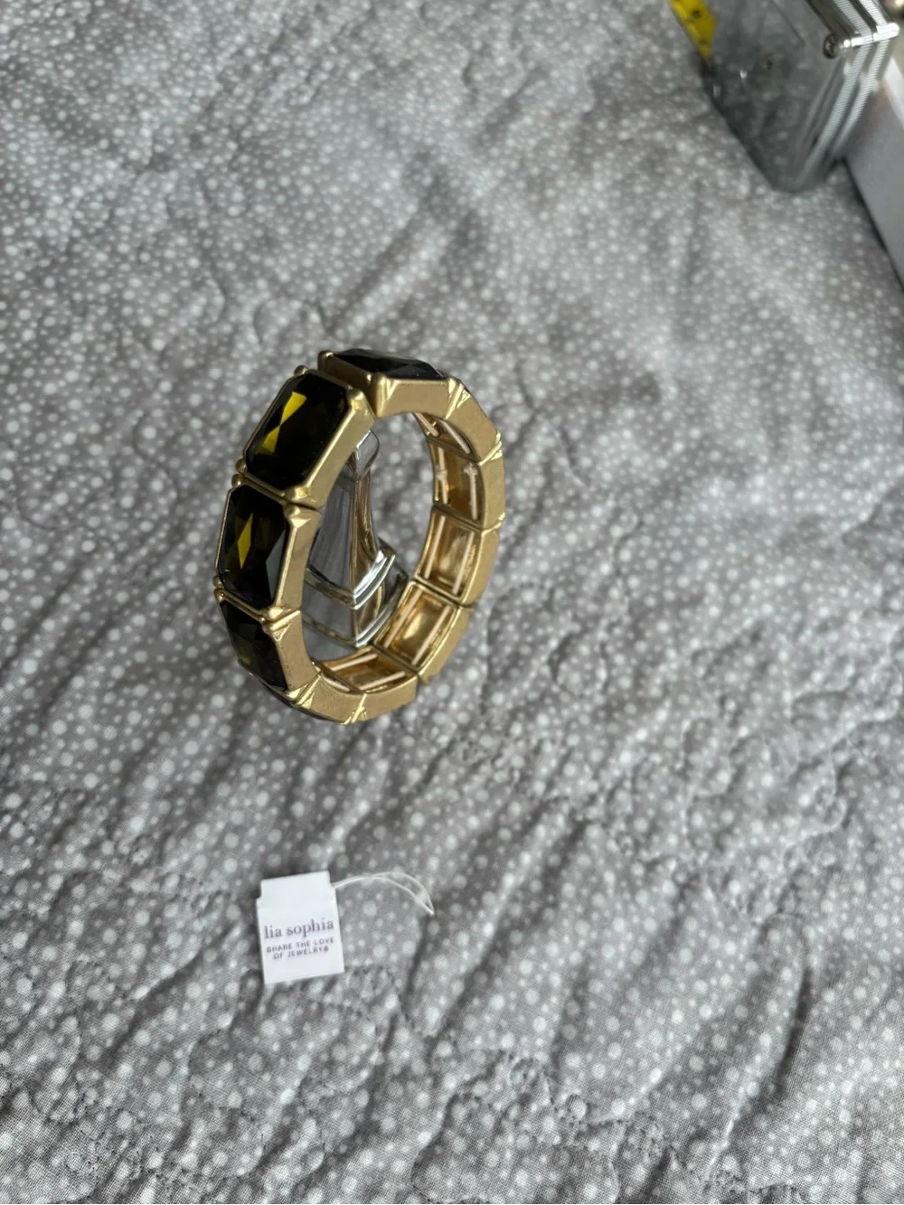 Lia Sophia gold tone